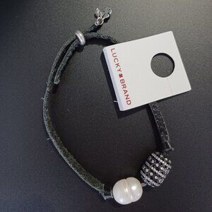 NWT Lucky Brand Leather Bracelet